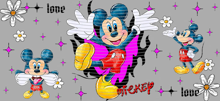 16oz Disney style-D-1111